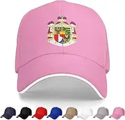 [Generic] National Emblem of Liechtenstein Baseball Cap Liechtenstein Trucker Dad Hat for Men Women Outdoor Sport Running