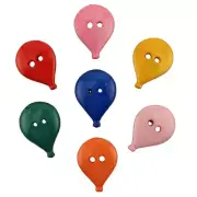 Birthday Balloons 4021 - Buttons Galore - Celebration - Craft Sewing Scrap