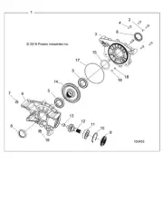 Polaris COVER, LH, Genuine OEM Part 3235952, Qty 1