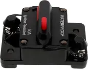 DRESSOOS Adjustable Dc Circuit Breaker Auto Reset Switch for Car Marine Rv Boat Audio Fuse Panel Circuit Breaker Short Protection