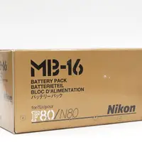 在飛比找蝦皮購物優惠-Nikon MB-16 原廠電池手柄 F80D/F80S適用