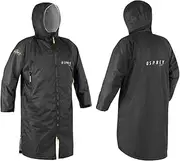 Osprey Adult Changing Robe, Waterproof Changing Robe, Swimming and Beach Robe, Unisex, Black