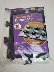 Hunger For Words Talking Pet Button Mat Holds 6 Buttons