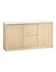 [Artiss] Buffet Sideboard Marble Style Tabletop in Pine