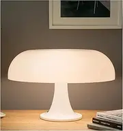 Led Mushroom Table Lamp for Hotel Bedroom Bedside Living Room Decoration Aesthetic Cool Retro Lighting Modern Minimalist Desk Lights (Color : White, Size : AU Plug)