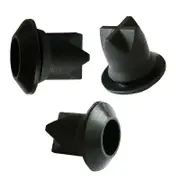 10 pieces Black Silicone Duck Bill Valve Cross Valve One way Check Valve 15 *8 * 14 MM for Liquid and Gas Backflow Prevent