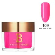 Billionaire SNS Gelish Dip Dipping Acrylic Nail Powder 109 Hot Pink Is Me 56g