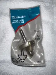Makita carbide tipped 3/8" beading router bit 733122-OA