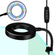 DOMICA Clip On Aquarium Light with Timer for 1 to 3 Clip Light + Timer + Dimmer