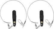 Be In Your Mind 2pcs Downrigger Fishing Quick Release Clip with Steel Fishing Line B Shape Pin Suitable for Deep Sea Fishing Fishing for Large Fish