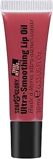 [Soap & Glory] Treat My Lips Ultra-Smoothing Lip Oil, Sheer Pink - Rosehip Oil + Orchid Flower Extract Hydrating Lip Treatment - Smoothing Lip Moisturizer for Fine Lines and Wrinkles Around Lips (10 ml)