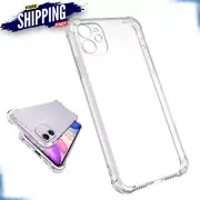 Clear Shockproof Case Bumper Back Cover For iPhone 6 11 12 13 14 15 Pro Plus Max