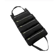 Multi-Purpose Tool Roll Up Bag Wrench Roll Pouch Hanging Tool Carrier Sling Holder Zipper Carrier Tote