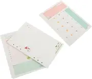 HONMEET 3 Pack of Loose Leaf Papers 6 Hole Planner Sheets Smooth Writing Suitable for Diary Notebook Scrapbook