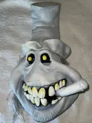 MARIO CHIODO 28” Halloween Mask Prop Vintage Huge Latex Smoking Ghost