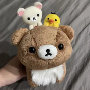 拉拉熊 懶懶熊 Rilakkuma 蜜茶熊 熊弟弟 趴姿 玩偶 娃娃 蜜茶揹懶妹小雞 2020年