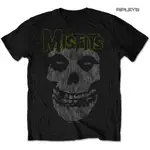 全新男士 T 恤 MISFITS CRIMSON FIEND SKULL'VINTAGE CLASSIC'SI 100%