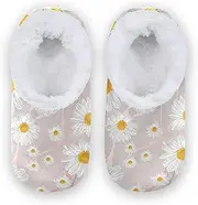 [Caihoyu] Slipper for Kids Girls Boys Coral Fleece Anti-Skid Sole Lightweight House Slipper Socks Home Indoor