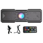 Computer Fan 4PIN PWM 5V 3PIN ARGB 9 in 1 Hub RGB Light Splitter Controller7557