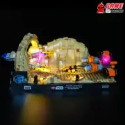 LED Light Kit for Mos Espa Podrace Diorama - Compatible with LEGO® 75380