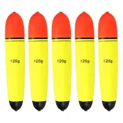 4.2oz Fishing Slip Bobbers, 5 Pack EVA Fishing Float, Yellow