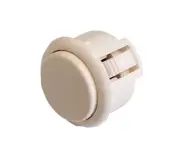 SANWA OEM OBSF-30 Push Button 30mm for Arcade Jamma & Console Joystick -White