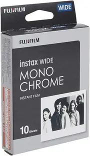 Fujifilm INSTAX WIDE Monochrome Film - 10 Pack