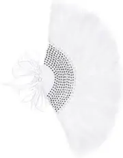 GOOHOCHY Small Portable Wedding Fans Folding Fan Chinese Style for Parties Weddings Dec