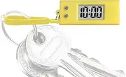 [Generico] Digital Pocket Watch – Clear Screen Watch, Portable Watch | Accurate Keyboard Watch, Silent Pendant Pocket Watch for Students, Nurses, Teachers and Chronom, Yellow, riferimento alla