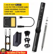 HS-01 Advanced Version Smart Soldering Iron w/ BC2 Iron Tip & 65W for FNIRSI