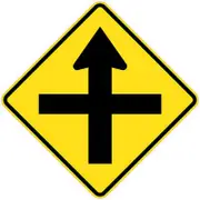 Crossroad (Symbolic) Sign - 600x600mm