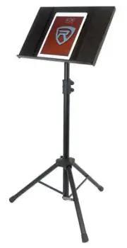 Rockville RLS67 Laptop/Tablet Tripod Stand w/ Tilt +Grip Surface For Karaoke