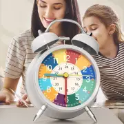 Early Education Table Alarm Clock Mute Desktop Clock Kids Bedroom