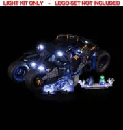 Light My Bricks - LIGHT KIT for LEGO Batman Tumbler 76240 from Tates Toyworld