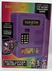 Rainbow High Digital Locker Secret Safe Create Your Own Passcode Free Shipping