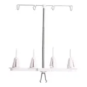 Sewing Machine Thread Holder 4 Spools Holder for Embroidery Hemming Quilting