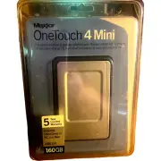 Maxtor External Hard drive 160 GB USB 2.0 One Touch 4 Mini Encryption Software