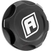 Aeroflow toyota 2Jz Billet Oil Cap Filler Plug 1Jz Black - AF82-1010BLK