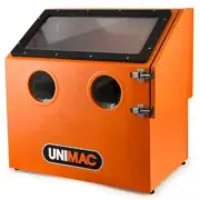 UNIMAC 110L Benchtop Sandblasting Cabinet, with Sandblast Gun Set with Hose