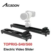 Accsoon TOPRIG S40 S60 Motorized Camera Video Track Slider Rail 120 Panorama APP
