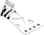 WHAMVOX Upgrade Your Banjo Chrome New 4-String Banjo Tailpiece Triangle Pattern HA155 Tailpiece