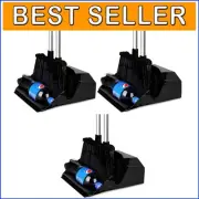 Durable 3-Pack Broom and Dustpan Combo - 51'' Handles for Efficient Cleaning