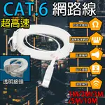 《附發票》《挑戰最便宜》CAT6 超高速網路線(RJ45) 扁線 1~10M 網路線 全面兼容