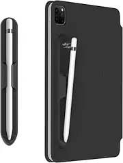 LOVE MEI iPencil Holder Sticker for Apple Pencil 1st/2nd Generation, Strong Adhesive Silicone Holder Sticker [Magnetic Attach Design] Accessories for iPad Stylus Pens