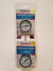 Interstate Pressure Gauge G2101-200 - Lot of 2