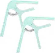 DRESSOOS Spring Tension Guitar Capo for Acoustic Electric Non-slip Design Sturdy Guitar Accessories Kit