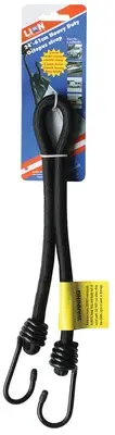 Lion Heavy Duty Black Octopus Occy Strap [Size: 610mm (24")]