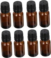 LRXIYODE 24Pcs Portable Essential Oil Bottles Subpackaging Glass Containers for Travel Refillable Aromatherapy and Perfume Storage for Friends and Family