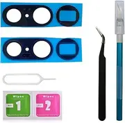 Rear Back Camera Glass Lens Replacement for Google Pixel 7 Pro 5G with Adhesive Preinstalled and Repair Toolkit Black(Pixel 7 Pro 5G)