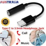 USB C To AUX 3.5mm Audio Headphone Jack Adapter AUX Cable For Samsung iPhone
